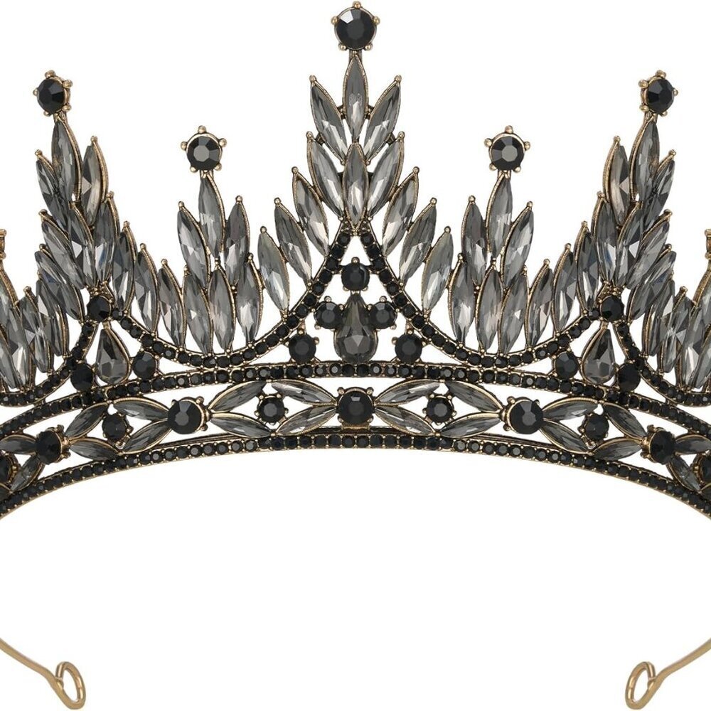 Women’s Rhinestone Tiara Wedding Crown for Prom Birthday Costume Accessories